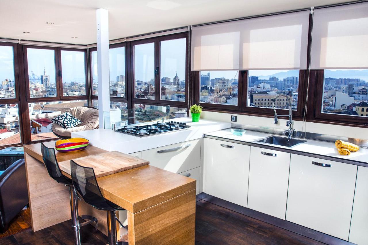 Appartement Malagaflat Design Loft City Views Extérieur photo